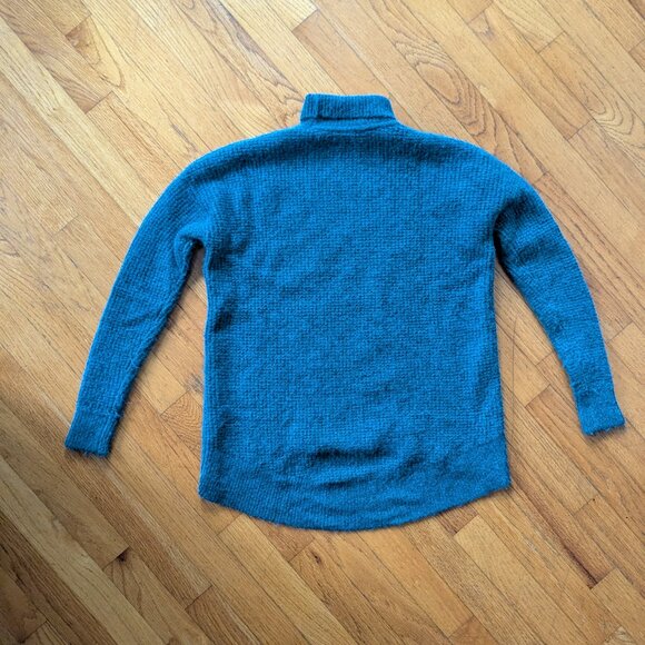 Cozy Teal Madewell Sweater - Picture 2 of 8